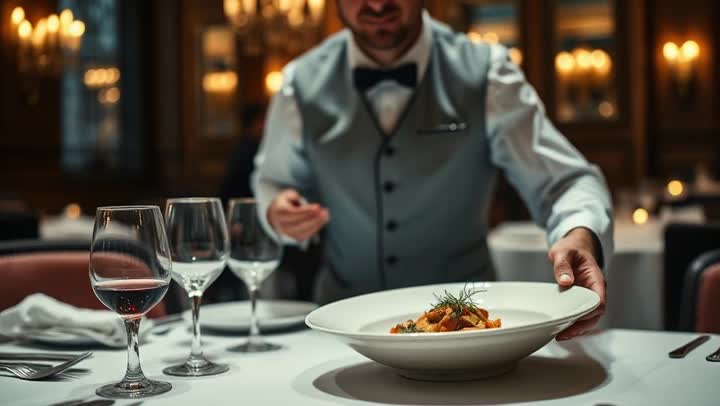 Fine Dining Service Sequence